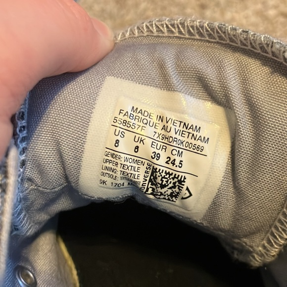 Women’s grey converse - Picture 5 of 5